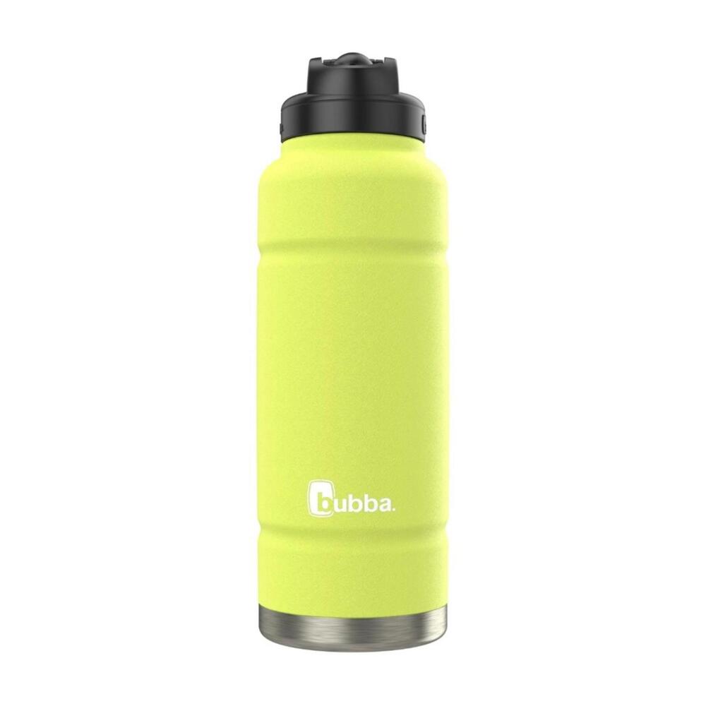 Bubba Trailblazer 40oz Insulated Stainless Steel Bottle Straw Limelight Yellow
